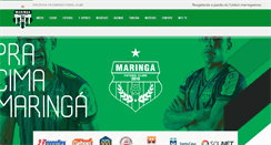 Desktop Screenshot of maringafc.com
