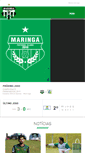 Mobile Screenshot of maringafc.com